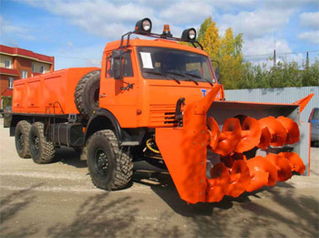 Снегоочиститель шнекороторный КАМАЗ-65115